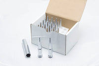 Thumbnail for Wheel Mate Spiked Lug Nuts Set of 24 - Chrome 14x1.50