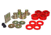 Thumbnail for Energy Suspension 68-72 Chevrolet Chevelle Red Body Mount Set