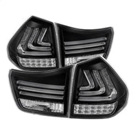 Thumbnail for Spyder Lexus RX330/RX350 04-09 LED Tail Lights Black ALT-YD-LRX04-LED-BK