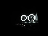 Thumbnail for ANZO 2007-2014 Ford Expedition Projector Headlights w/ Halo Black
