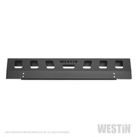 Thumbnail for Westin 18-19 Jeep Wrangler JL Front Bumper Skid Plate - Textured Black