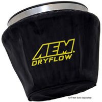 Thumbnail for AEM Air Filter Wrap Black 7.5in Length x 5in Width x 5in Height