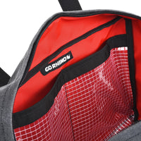 Thumbnail for Go Rhino XVenture Gear Recovery Bag (7.5x11.5x18in. Closed) 12oz Waxed Canvas - Black