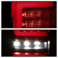 Thumbnail for Spyder 16-17 Toyota Tacoma LED Tail Lights - Black Smoke (ALT-YD-TT16-LED-BSM)