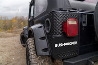 Thumbnail for Bushwacker 97-06 Jeep Wrangler Trail Armor Rear Corners - Black