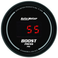 Thumbnail for Autometer SportComp 52mm Digital 0-60 PSI Boost Gauge