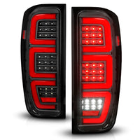 Thumbnail for Anzo 19-23 GMC Sierra 1500/2500HD/3500HD Black Replacement Full LED Bar Tail Light