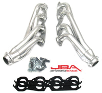 Thumbnail for JBA 01-03 Gm Truck 8.1L BBC w/o EGR/A.I.R. 1-3/4in Primary Silver Ctd Cat4Ward Header