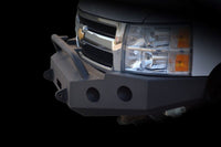 Thumbnail for DV8 Offroad 07-13 Chevrolet Silverado 1500 Front Bumper - Black Powdercoat