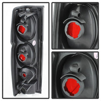 Thumbnail for Spyder Nissan Hardbody 86-97 Euro Style Tail Lights Black Smoke ALT-YD-NH86-BSM