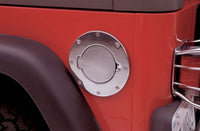 Thumbnail for Rampage 1997-2006 Jeep Wrangler(TJ) Billet Style Gas Cover - Polished