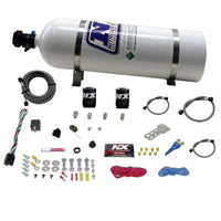 Thumbnail for Nitrous Express All Dodge EFI Single Nozzle Nitrous Kit (35-150HP) w/15lb Bottle