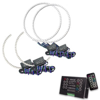 Thumbnail for Oracle Toyota Tundra 14-17 Dual Halo Kit - ColorSHIFT w/ 2.0 Controller SEE WARRANTY