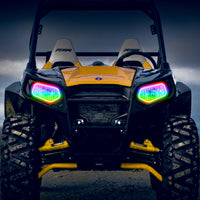 Thumbnail for Oracle 08-19 Polaris RZR 570/800/900 Dynamic RGB+W Headlight Halo Kit - - Dynamic SEE WARRANTY