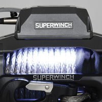 Thumbnail for Superwinch 10000 LBS 12V DC 3/8in x 80ft Synthetic Rope SX 10000 Winch