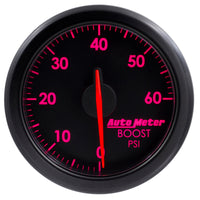 Thumbnail for Autometer Airdrive 2-1/6in Boost Gauge 0-60 PSI - Black