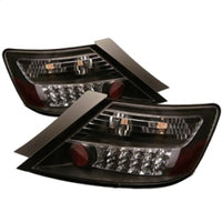 Thumbnail for Spyder Honda Civic 06-08 2Dr LED Tail Lights Black ALT-YD-HC06-2D-LED-BK