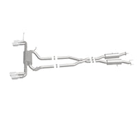 Thumbnail for MagnaFlow Cat Back, SS, 2.5in, Quad Split Polish 4in tip 14-15 Jeep Grand Cherokee 3.6L/5.7L V6/V8