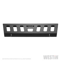 Thumbnail for Westin 18-19 Jeep Wrangler JL Front Bumper Skid Plate - Textured Black