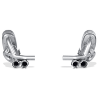 Thumbnail for Akrapovic 2008 Porsche 911 Carrera Cabriolet/S/4/4S/GTS (997 DFI) Slip-On Line (Titanium) (Req Tips)