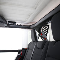 Thumbnail for Go Rhino 19-22 Jeep Wrangler JLU SRM Roll Bar Mount Kit - Tex. Blk