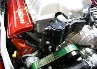 Thumbnail for J&L 15-24 Dodge Hellcat/Demon 6.2L Hemi Passenger Side Oil Separator 3.0 - Black Anodized