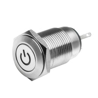 Thumbnail for Oracle Pre-Wired Power Symbol On/Off Flush Mount LED Switch - Amber SEE WARRANTY