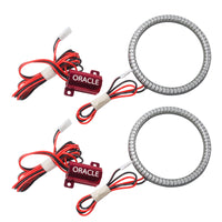 Thumbnail for Oracle Jeep Wrangler 07-17 LED Waterproof Turn Signal Halo Kit - Amber SEE WARRANTY