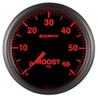 Thumbnail for Autometer Elite 52mm 0-60 PSI Boost Peak & Warn w/ Electronic Control Gauge
