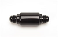 Thumbnail for Russell Performance Black Anodized (3-1/4in Length 1-1/4in dia. -8 male inlet/outlet)