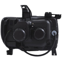 Thumbnail for ANZO 2015+ GMC Canyon Projector Headlights w/ Plank Style Design Black w/ Amber