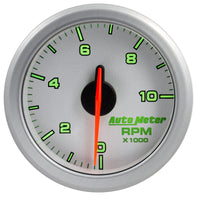 Thumbnail for Autometer Airdrive 2-1/6in Tachometer Gauge 0-10K RMP - Silver