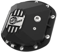 Thumbnail for aFe Street Series Dana 30Front Differential Cover Black w/ Machined Fins 97-18 Jeep Wrangler