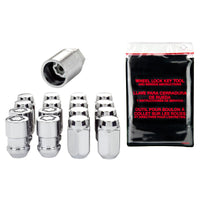 Thumbnail for McGard 4 Lug Hex Install Kit w/Locks (Cone Seat Nut) M12X1.5 / 13/16 Hex / 1.5in. Length - Chrome