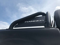 Thumbnail for EGR 2019+ Ford Ranger Black Powder Coat S-Series Sports Bar (w/o Side Plates)