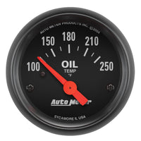 Thumbnail for Autometer Z-Series 52mm 100-250 Degrees F. SSE Oil Temp Gauge