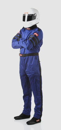 Thumbnail for RaceQuip Blue SFI-5 Suit - Medium