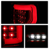 Thumbnail for Spyder Ford F150 04-08 Styleside Tail Light V2 - LED - Red Clear ALT-YD-FF15004V2-LBLED-RC