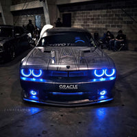 Thumbnail for Oracle 0814 Dodge Challenger Dynamic Surface Mount Headlight/Fog Light Halo Kit COMBO  SEE WARRANTY