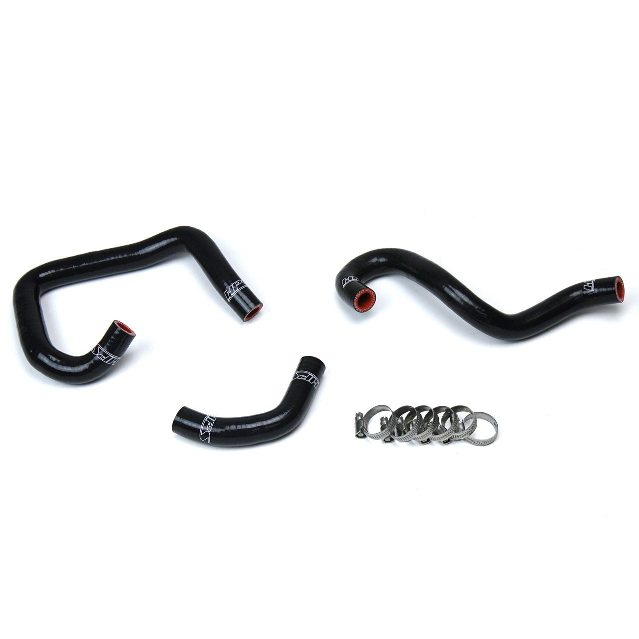 HPS Black Reinforced Silicone Heater Hose Kit Coolant for Toyota 93-98 Supra MK4 2JZ Turbo Left Hand Drive