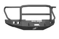 Thumbnail for Road Armor 17-20 Ford F-250 Stealth Wide Fender Front Winch Bumper w/Lonestar Guard - Tex Blk