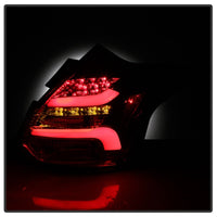 Thumbnail for Spyder 12-14 Ford Focus 5DR LED Tail Lights - Red Clear (ALT-YD-FF12-LED-RC)
