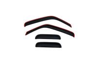 Thumbnail for AVS 99-11 Ford Ranger (Fixed Window) Ventvisor Outside Mount Window Deflectors 4pc - Smoke