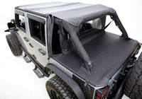 Thumbnail for Rampage 2007-2018 Jeep Wrangler(JK) Unlimited 4-Door Tonneau Cover - Black Diamond