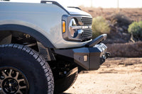 Thumbnail for DV8 Offroad 2021+ Ford Bronco Front Bumper Winch Capable w/ Optional Bull Bar/Aux Light Opening