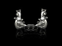 Thumbnail for Akrapovic 10-15 Ferrari 458 Italia/458 Spyder Slip-On Line (Titanium) w/ Carbon Tips