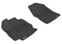 Thumbnail for 3D MAXpider 2009-2011 Toyota Venza Kagu 1st Row Floormat - Black