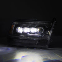 Thumbnail for AlphaRex 09-18 Ram 2500 NOVA LED Proj Headlights Plank Style Chrome w/Activ Light/Seq Signal/DRL