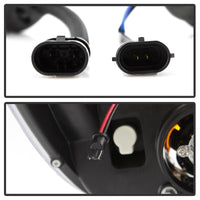 Thumbnail for Spyder 08-13 Toyota Sequoia Projector Headlights - Light Bar DRL - Black PRO-YD-TTU07V2-LB-BK