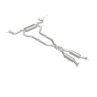 Thumbnail for MagnaFlow Cat-Back SS 2.5in Dual Split Rear 4in Black Tip 11-16 Jeep Grand Cherokee 5.7L V8/3.6L V6